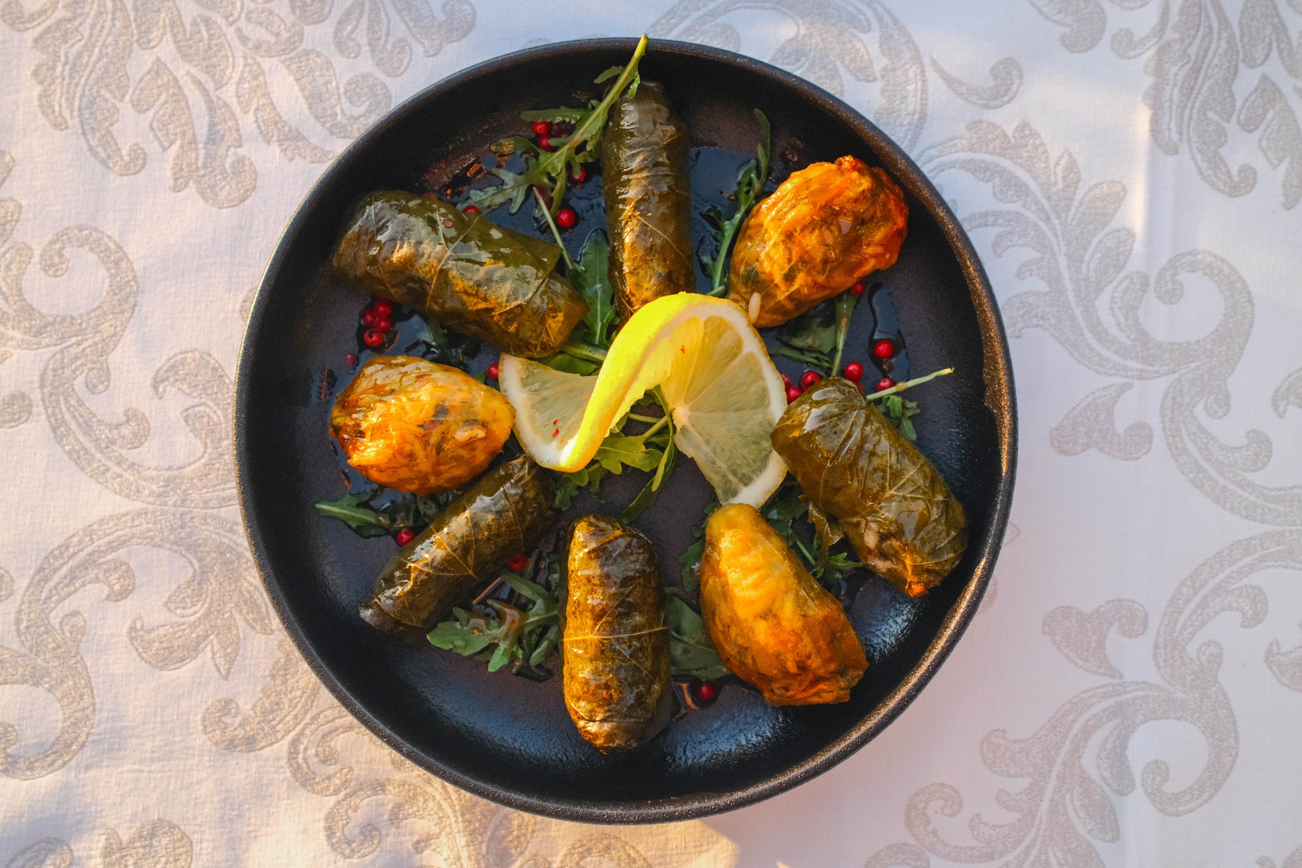 vegetarian Flower Blossoms Dolmades